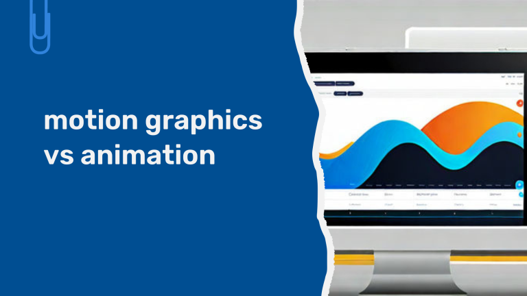 motion graphics vs animation